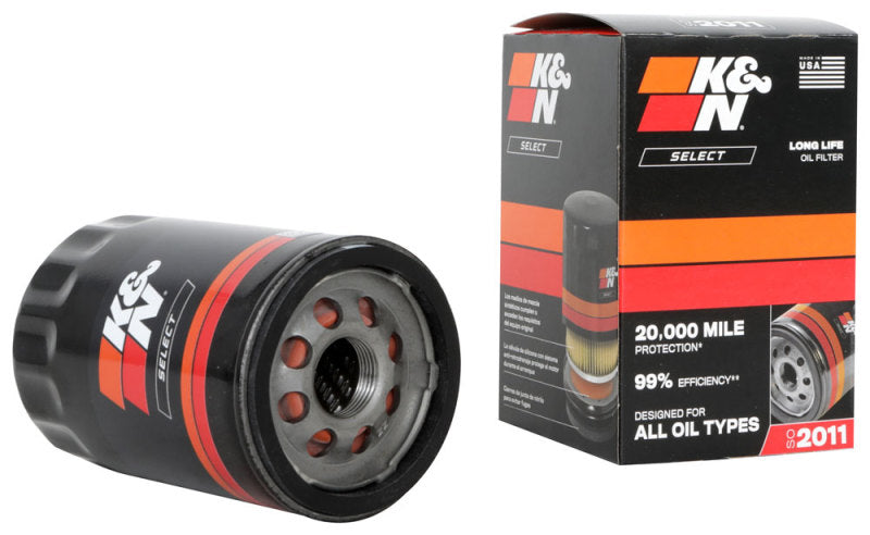 K&N 2011+ Buick Enclave 3.6L V6 / 2014+ Chevrolet Silverado 1500 5.3L V8 Spin-On Oil Filter SO-2011