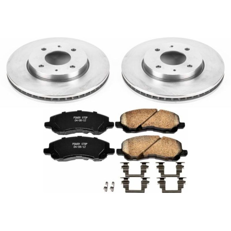 Power Stop Z17 Evolution Plus Stock Replacement Brake Kits KOE5256
