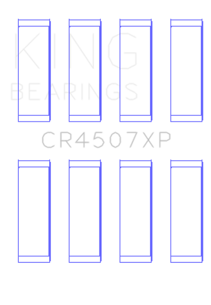King XP-Series Rod Bearings CR4507XP
