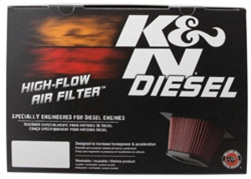 K&N 10-11 Dodge Ram 2500/3500/4500/5500 6.7L L6 Diesel Replacement Air Filter E-0787