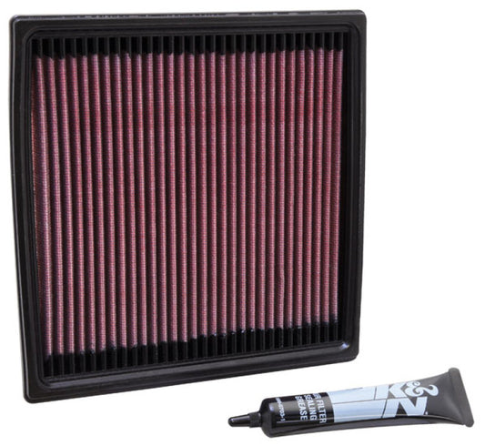 K&N 8.5in O/S Length x 8.375in O/S Width x .75in H Ducati Replacement Air Filter DU-0900