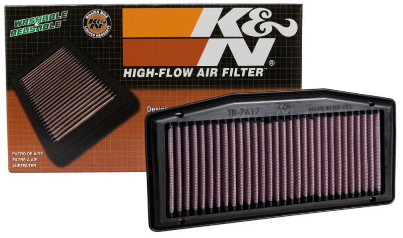 K&N 18-19 Triumph Street Triple 765cc Replacement Drop In Air Filter TB-7617