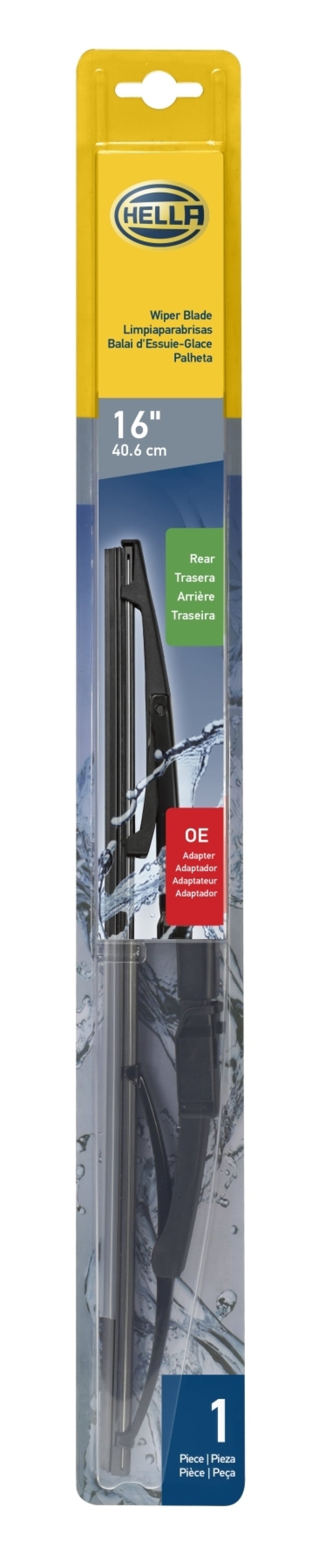 Hella Rear OE Wiper Blade 16in - Single 9XW398115016T