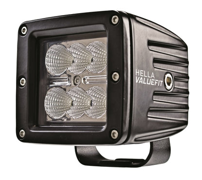 Hella Value Fit 3.1in - 18W Cube Flood Beam - LED Light 357204051