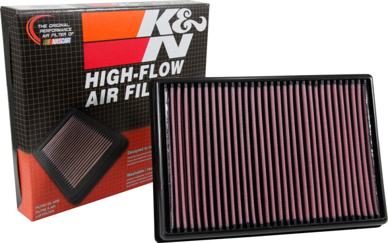 K&N 11-18 Nissan NV400 L4-2.3L DSL Replacement Drop In Air Filter 33-3067