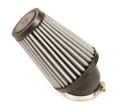 K&N Universal Rubber Filter Round Tapered 3in Base OD x 2in Top OD x 4in H - 73-78 Honda ATC90 R-1100