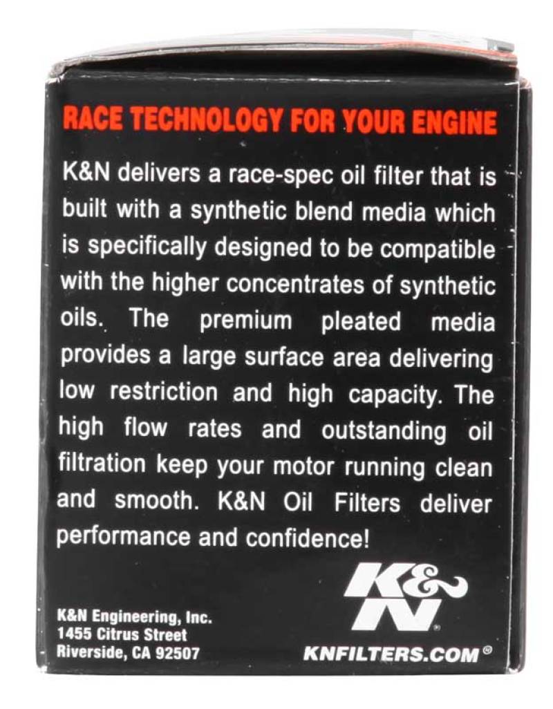 K&N Yamaha / MBK 1.5in OD x 1.938in H Oil Filter KN-143