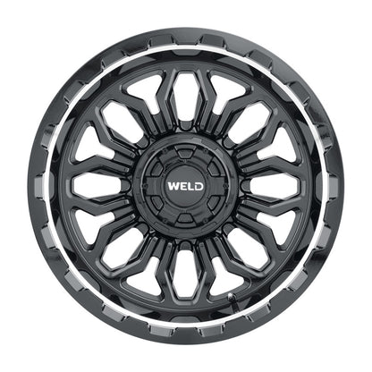 Weld Off-Road W139 20X9 Flare 6X135 6X139.7 ET00 BS5.00 Gloss Black MIL 106.1 W13909098500