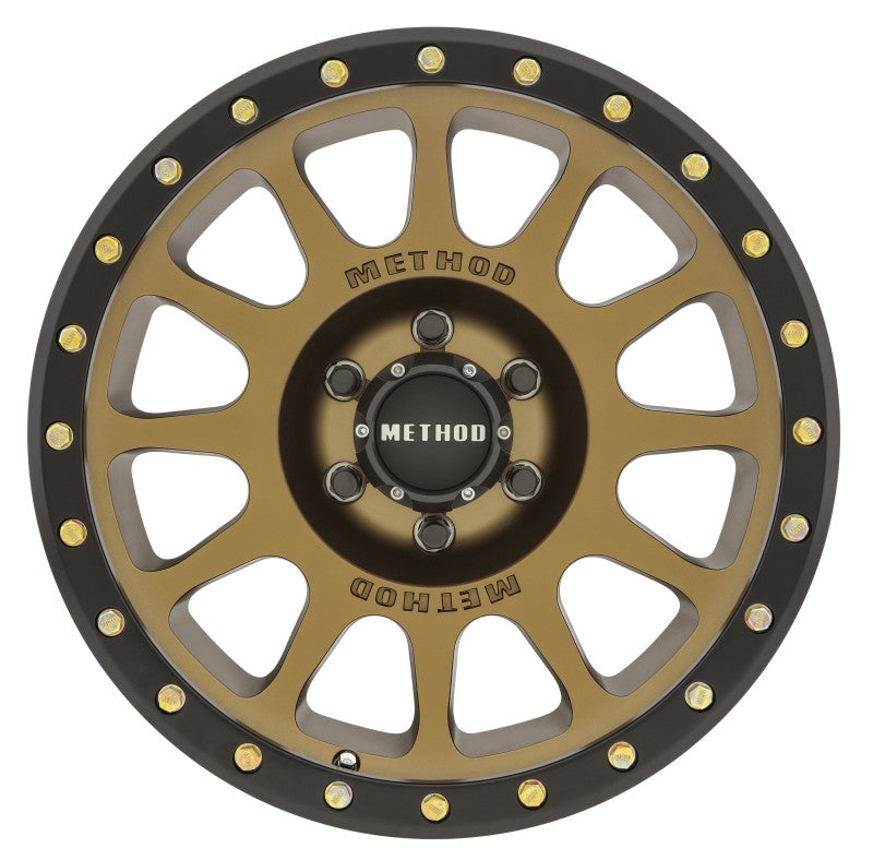 Method Race Wheels MR305 NV Matte Bronze Wheels with Matte Black Ring MR30589060900