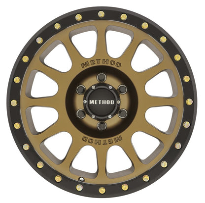 Method Race Wheels MR305 NV Matte Bronze Wheels with Matte Black Ring MR30589060900