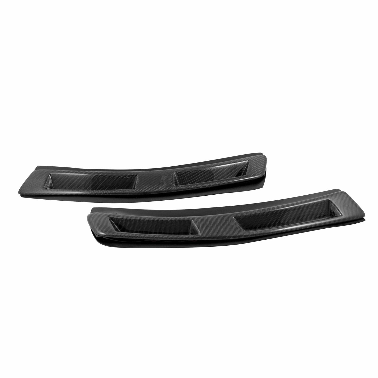 Seibon 08-10 Mitsubishi Evo X Carbon Fiber Fender Ducts FD0809MITEVOX