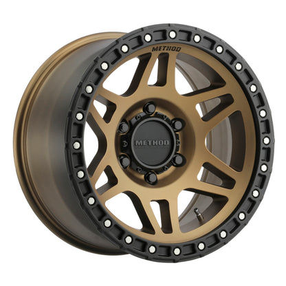 Method Race Wheels MR312 Bronze Wheels with Matte Black Lip MR31279060912N