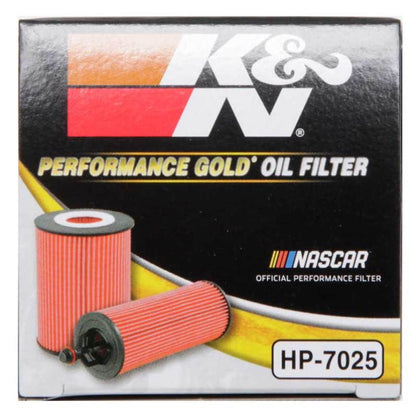 K&N Performance Oil Filter for 11-13 Chrysler 200/300 3.6L / 11-13 Dodge Durango 3.6L HP-7025