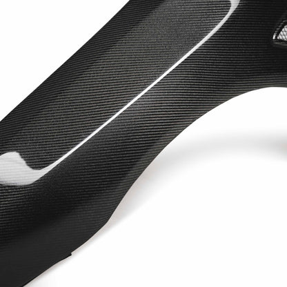 Seibon 08-12 Mitsubishi Evo X 10mm Wider Carbon Fiber Fenders FF0809MITEVOX