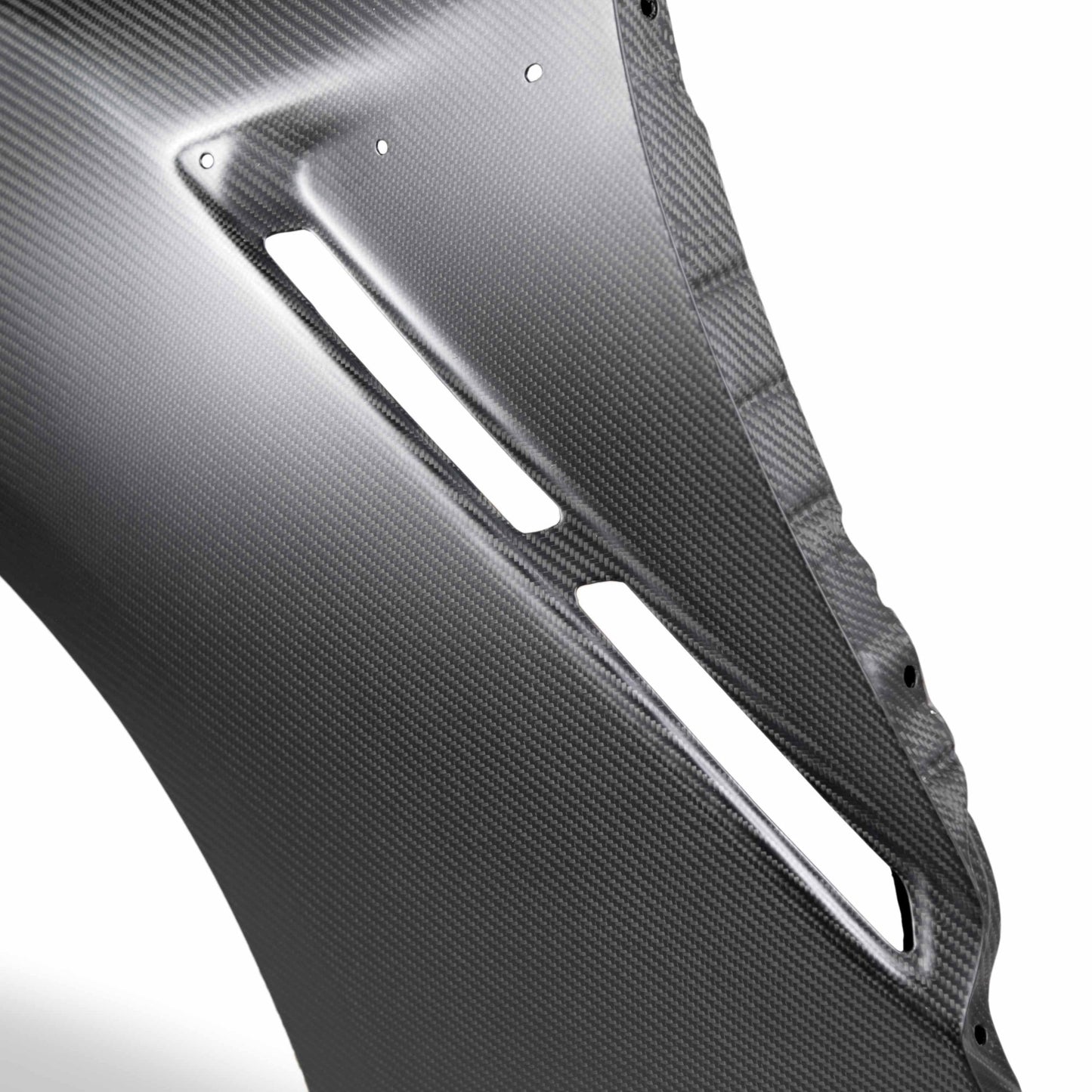 Seibon 09-10 Nissan GT-R R35 OEM Dry Carbon Fiber Fenders FF0910NSGTR-OE-DRY