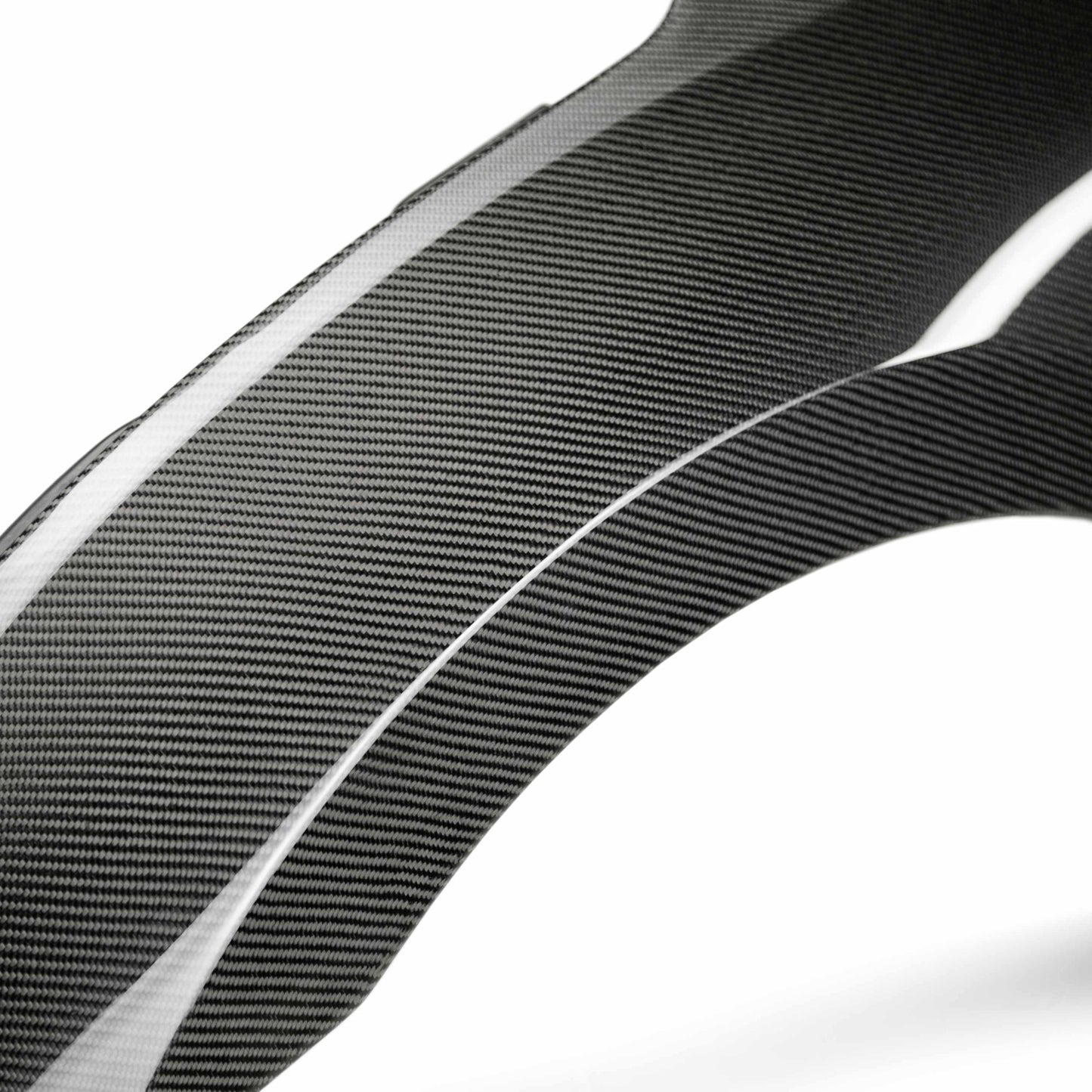 Seibon 2017 Honda Civic Type-R OE-Style Gloss Carbon Fiber Front Fenders FF17HDCVR-OE