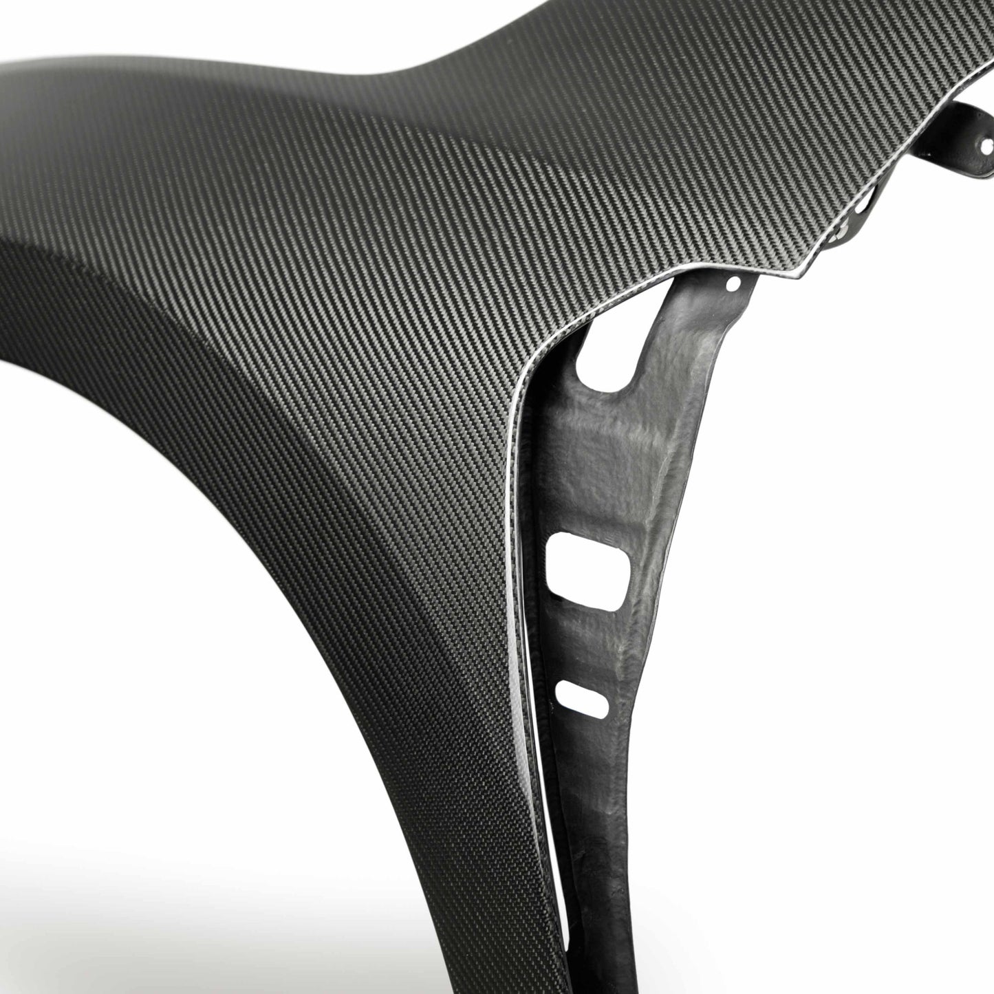 Seibon 2017 Honda Civic Type-R OE-Style Gloss Carbon Fiber Front Fenders FF17HDCVR-OE
