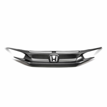 Seibon 16-18 Honda Civic OEM-Style Carbon Fiber Front Grill FG16HDCV4D
