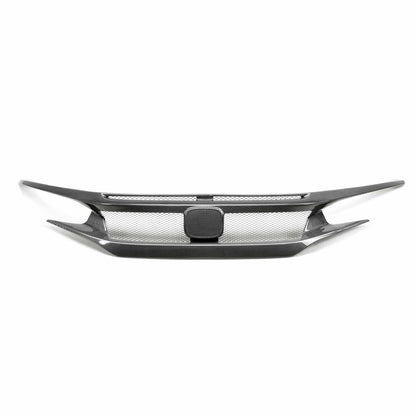 Seibon 17-18 Honda Civic Type R CV-Style Carbon Fiber Front Grill FG17HDCVR-CV
