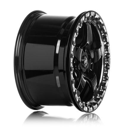 Forgestar D5 Drag Beadlock Gloss Black Machined Wheels F00182063P56