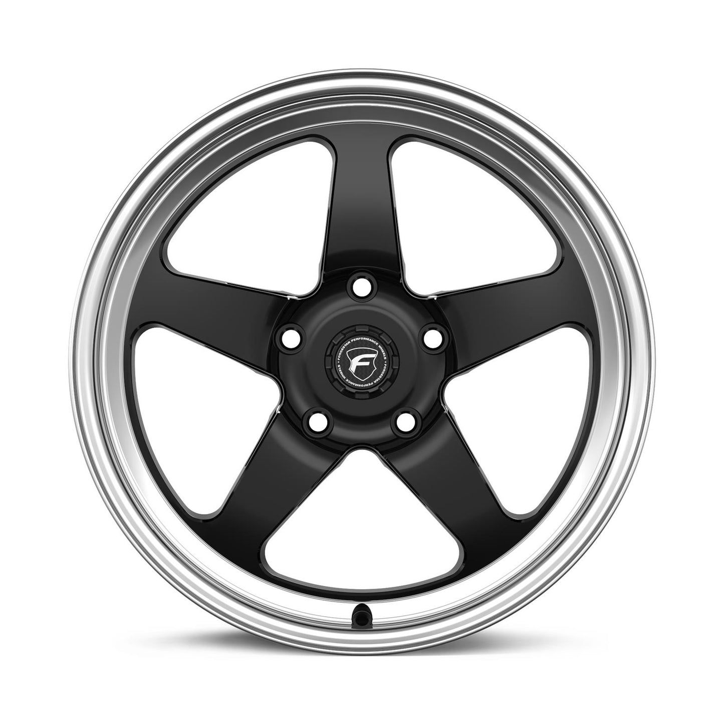 Forgestar D5 Drag Gloss Black Machined Wheels F0918C067N23