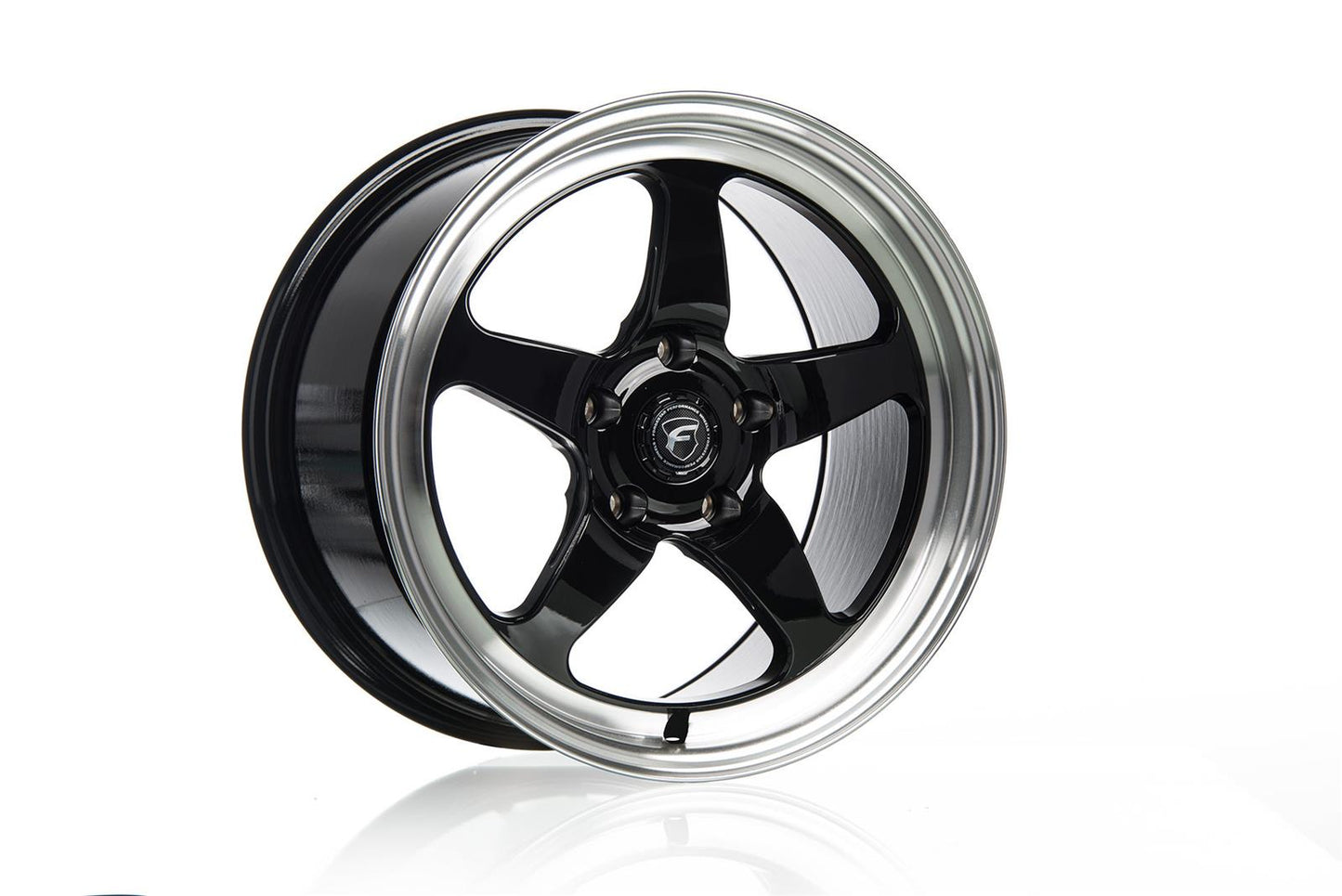 Forgestar D5 Drag Gloss Black Machined Wheels F0918C067N23
