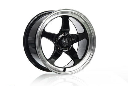 Forgestar D5 Drag Gloss Black Machined Wheels F0918C067N23