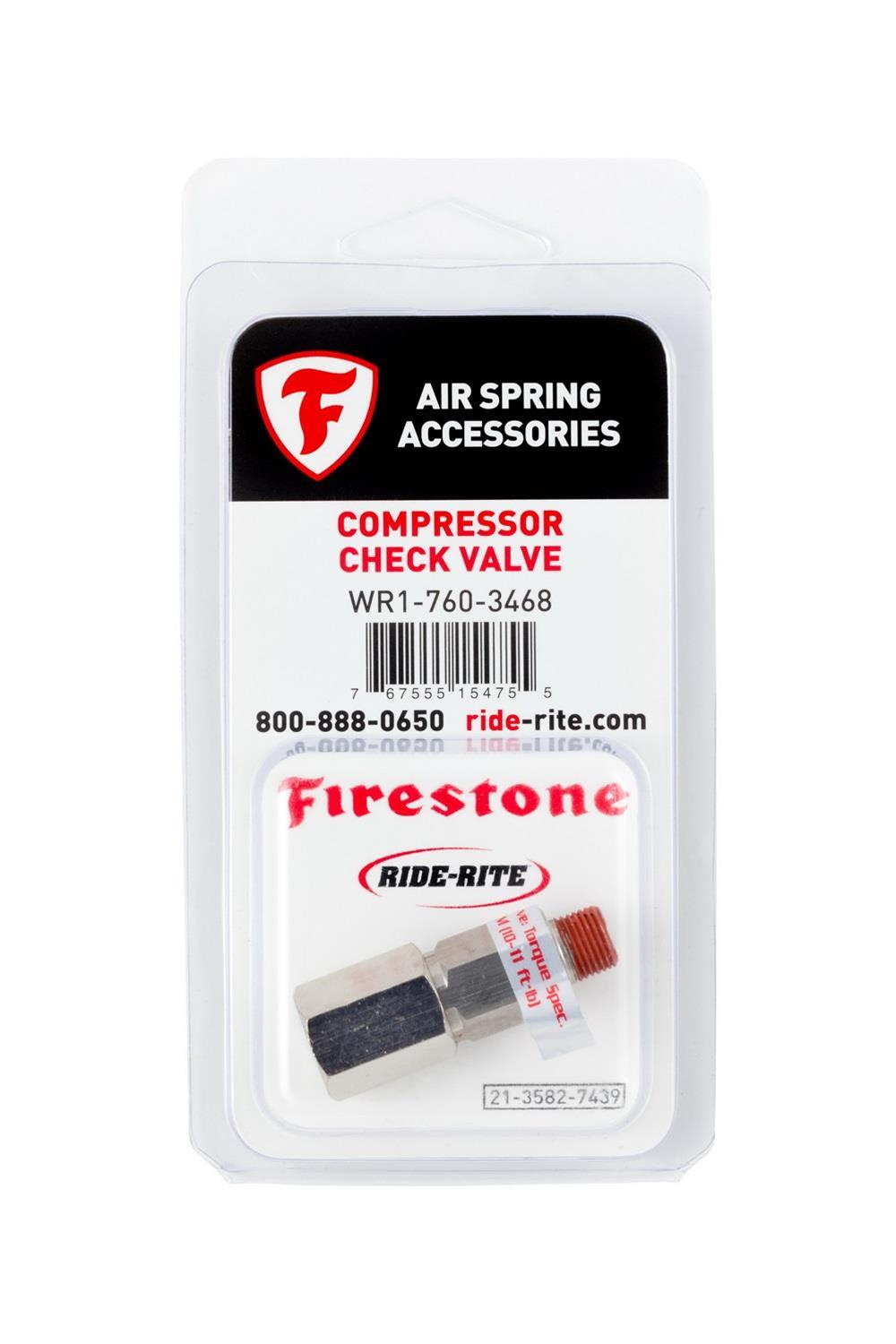 Firestone Air Spring Helper Kit Replacement Components WR17603468