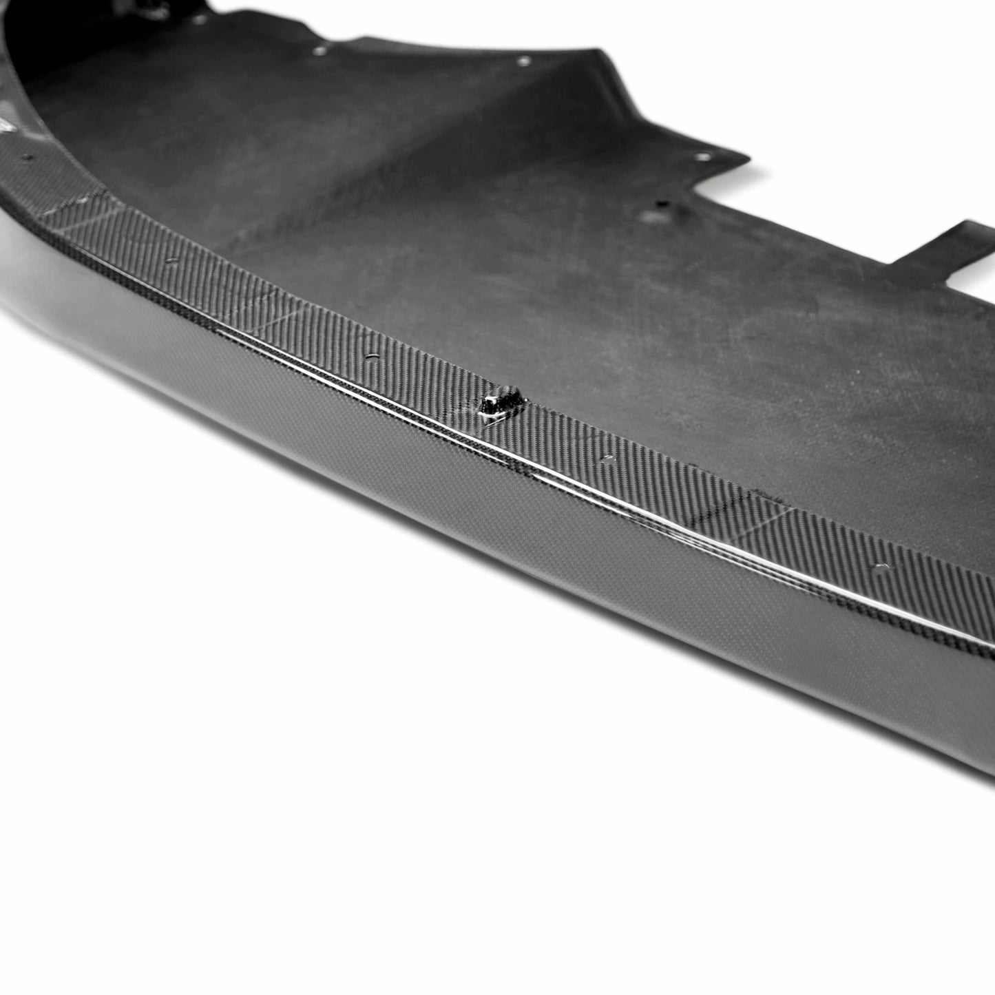 Seibon 09-10 Skyline R35 GT-R OEM Carbon Fiber Front Lip FL0910NSGTR-OE