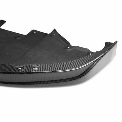 Seibon 09-10 Skyline R35 GT-R OEM Carbon Fiber Front Lip FL0910NSGTR-OE