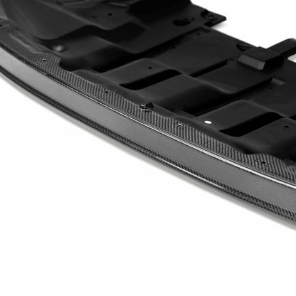 Seibon 12-13 Nissan GTR R35 OEM-Style Carbon Fiber Front Lip FL1213NSGTR-OE