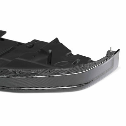Seibon 12-13 Nissan GTR R35 OEM-Style Carbon Fiber Front Lip FL1213NSGTR-OE