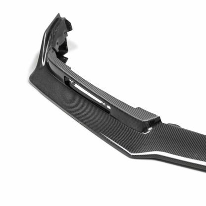 Seibon 2017 Honda Civic Type-R TA-Style Gloss Carbon Fiber Front Bumper Lip FL17HDCVR-TA