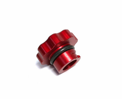 Fleece Performance Engine Oil Filler Caps FPE-DMAX-OC-RED