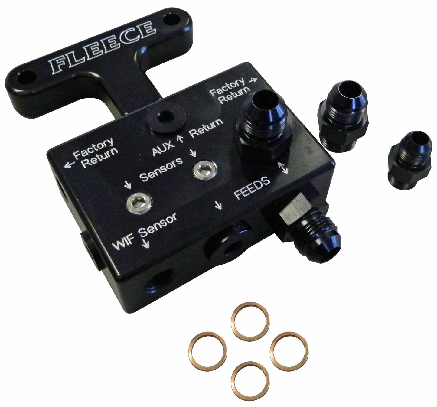 Fleece Performance Fuel Distribution Blocks FPE-FFD-RF-3G