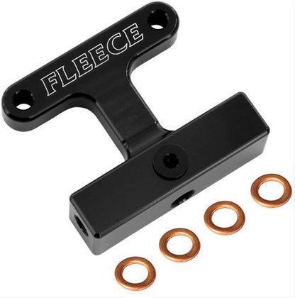 Fleece Performance Fuel Filter Delete Blocks FPE-FFD-RO-3G