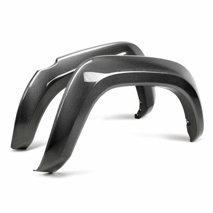 Seibon 16-20 Toyota Tacoma Carbon Fiber Rear Fender Flares (Pair) FLR18TYTA-R
