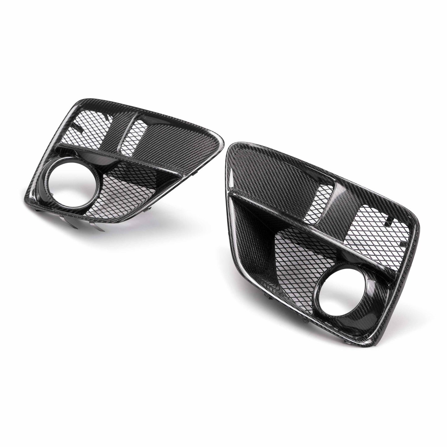 Seibon 15-17 Subaru Impreza WRX/STi Carbon Fiber Fog Light Surrounds (pair) FLS15SBIMP