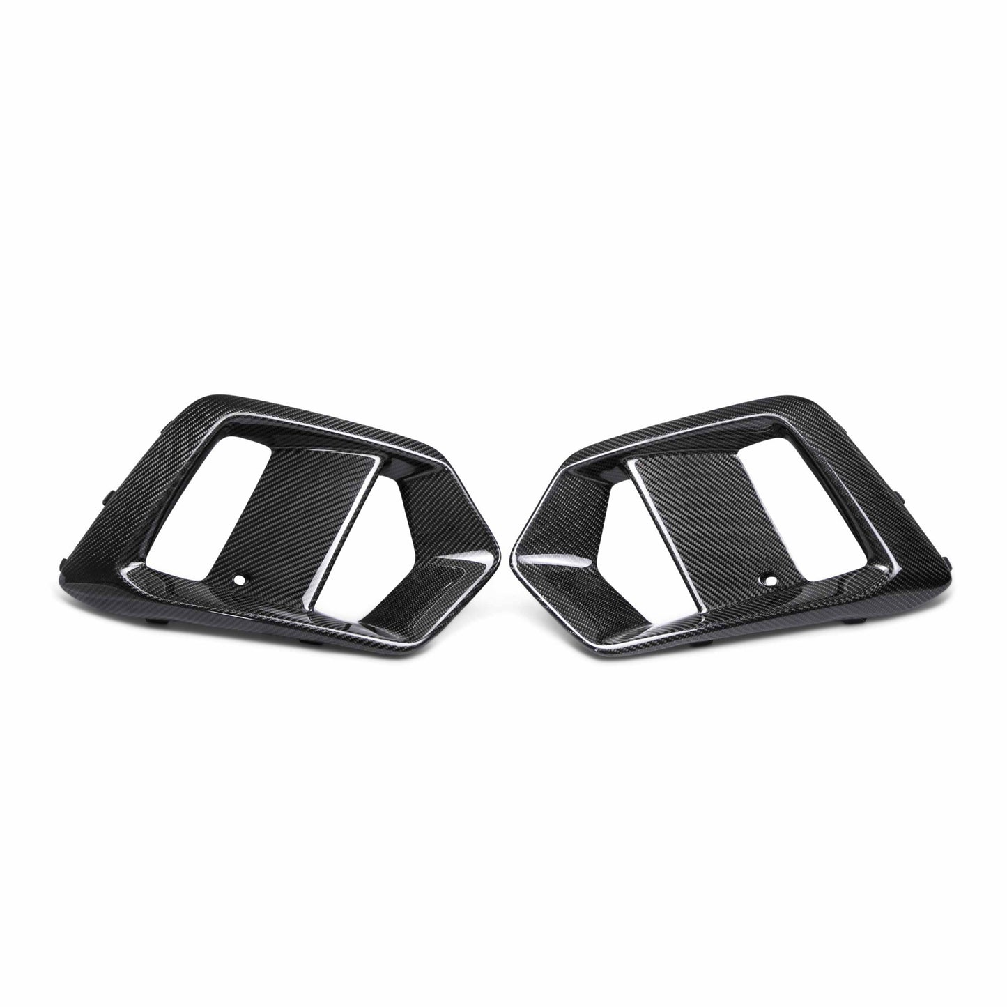 Seibon 16-18 Ford Focus RS Carbon Fiber Fog Light Surrounds FLS16FDFO