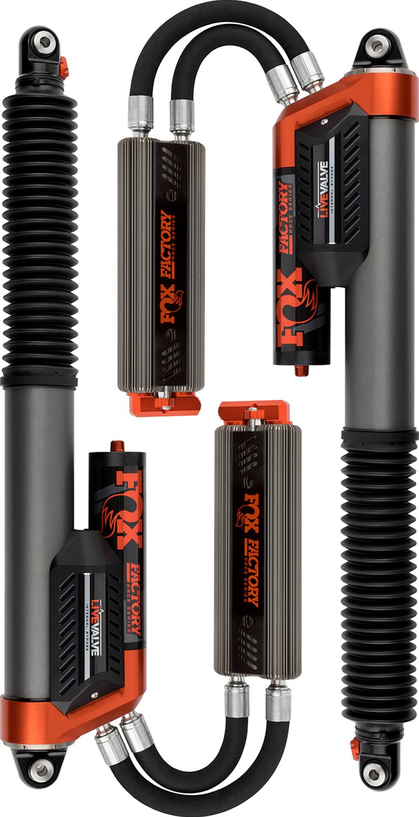 Fox Racing Shox 3.0 Factory Race Series Live Valve Internal Bypass Piggyback Adjustable Shocks 883-09-153