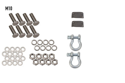 Fishbone Offroad Barracuda D-Ring Mounts FB22344
