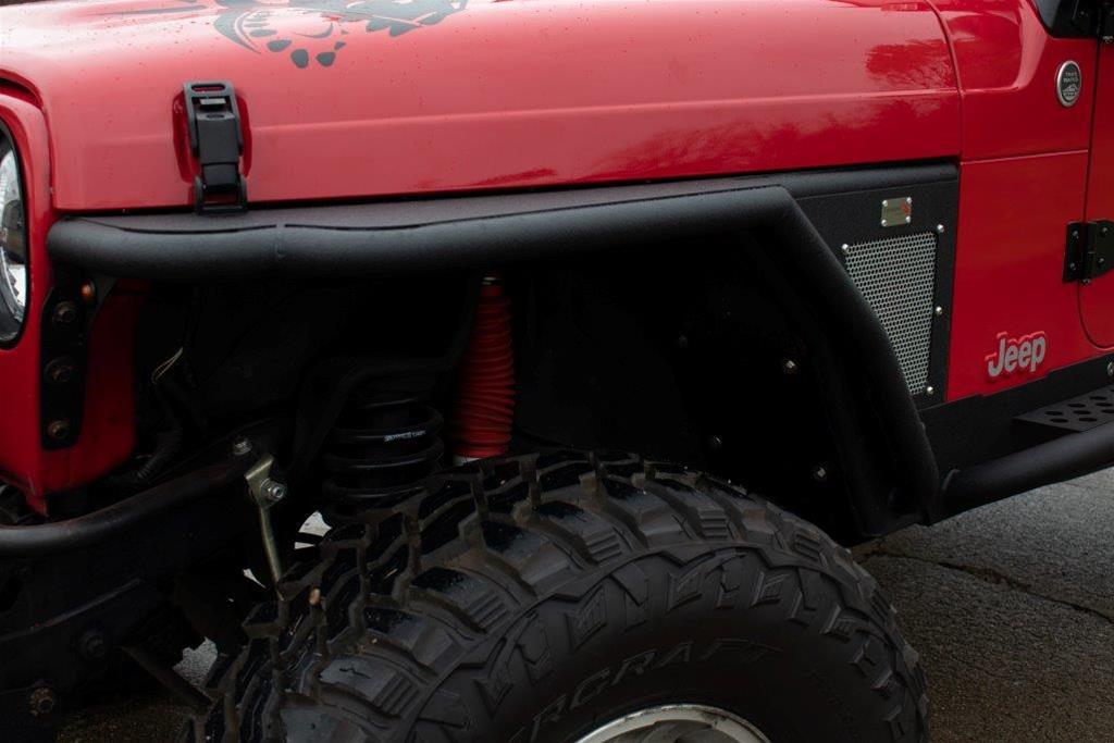 Fishbone Offroad Front Tube Fenders with Hex-Mesh Panels FB23239