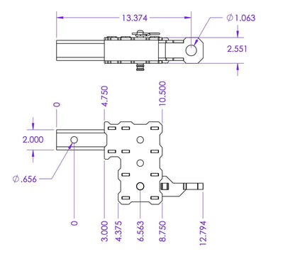 Gen-Y Phantom Adjustable Drop Hitches GH-102358