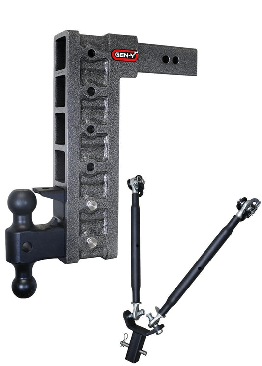 Gen-Y Mega Duty Adjustable Drop Hitches GH-626