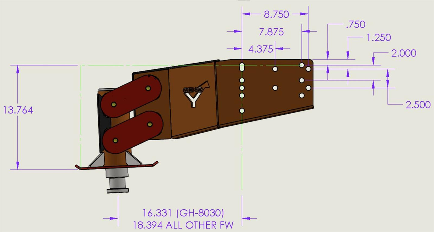 GEN-Y Hitch Receiver Hitch Pins GH-8060