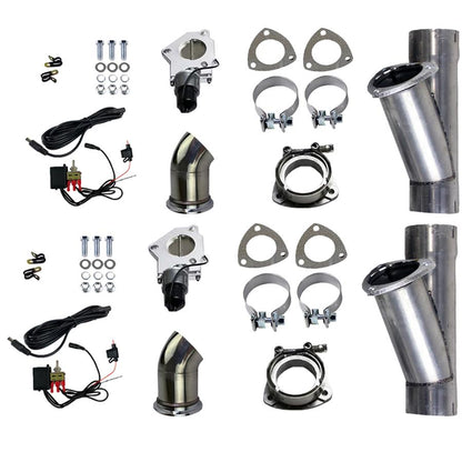 Granatelli Motor Sports Electronic Exhaust Cutout Dual Systems 303530D