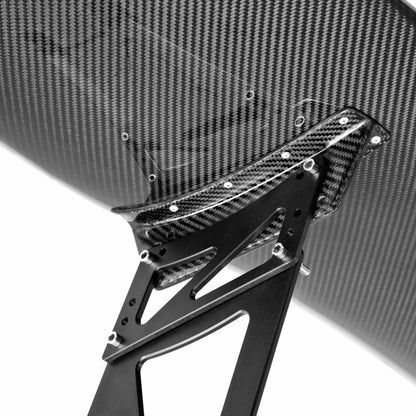 Seibon Universal (70.5in Wide) GT Carbon Fiber Rear Spoiler GTWING-180