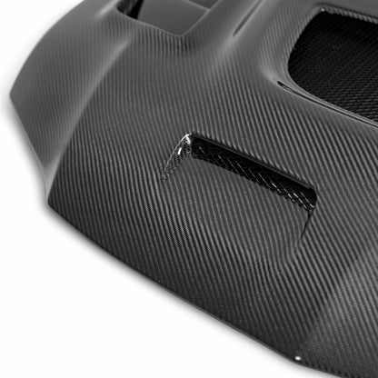 Seibon 03-07 Mitsubishi Evo 8 & 9 CW Carbon Fiber Hood HD0305MITEVO8-CW