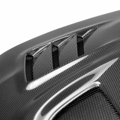 Seibon 03-07 Mitsubishi Evo 8 & 9 CW Carbon Fiber Hood HD0305MITEVO8-CW