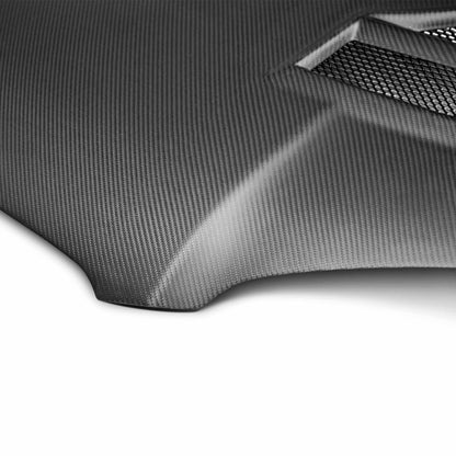 Seibon 04-05 Subaru WRX/STi CW-Style Dry Carbon Fiber Hood HD0405SBIMP-CW-DRY